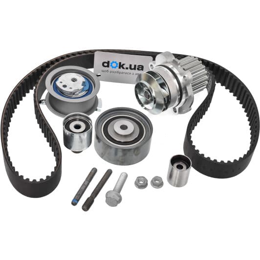 PK05691 Hepu Комплект ременя ГРМ + помпа