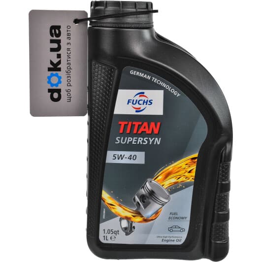 Fuchs Titan Supersyn 5W-40 (1 л) моторна олива