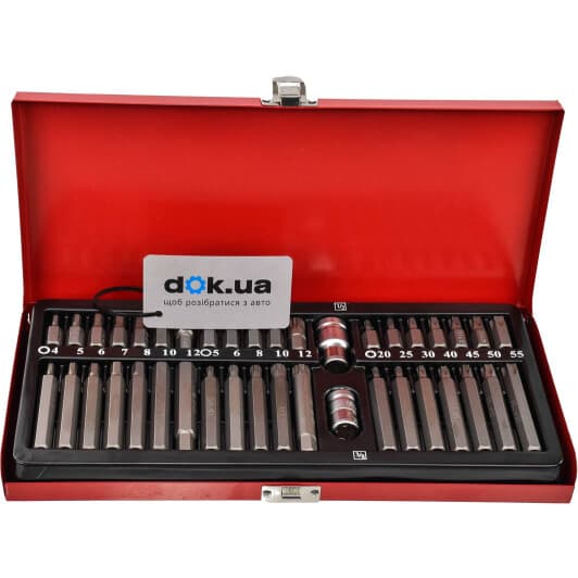 Набор бит Дорожная Карта DK-3840 38 шт.