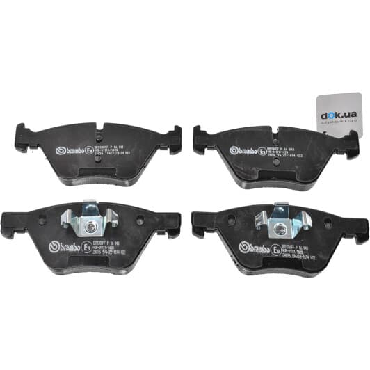 P 06 040 Brembo Гальмівні колодки