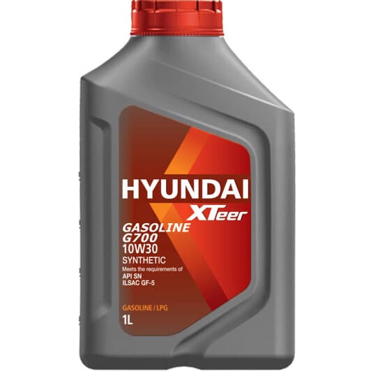Hyundai XTeer Gasoline G700 10W-30 (1 л) моторное масло