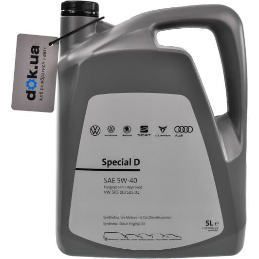 VAG Special D 5W-40 (5 л) моторное масло