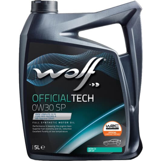 Wolf Officialtech SP 0W-30 (5 л) моторна олива