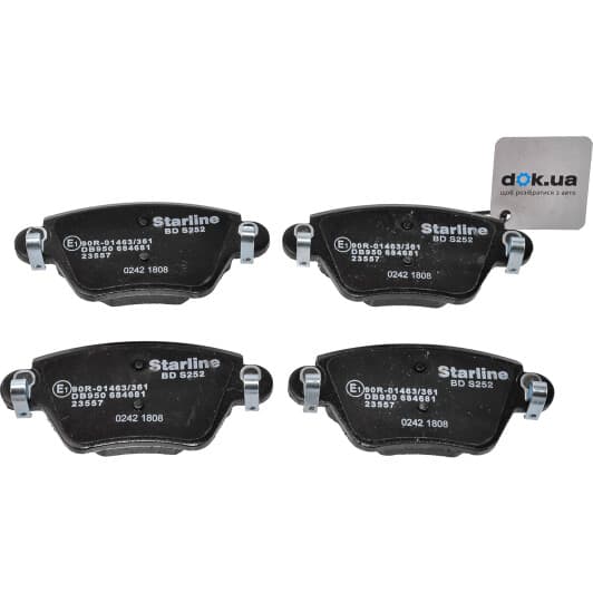 BDS252 Starline Гальмівні колодки