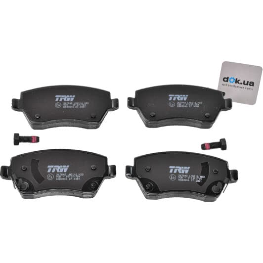 GDB3546 TRW Тормозные колодки