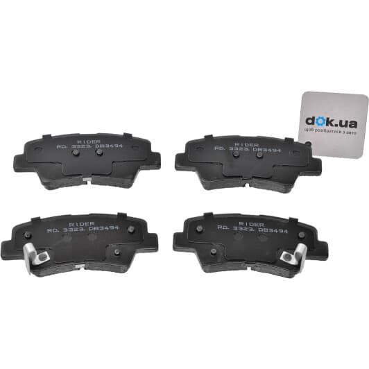 RD3323DB3494 Rider Гальмівні колодки