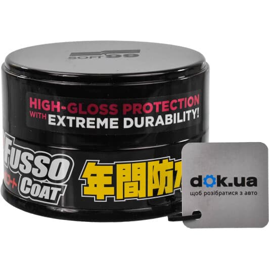 Цветной полироль для кузова SOFT99 Fusso Coat 12 Months Protection темные оттенки