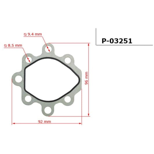 p03251 Emmetec Насос ГУР