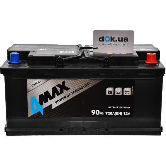 Акумулятор 4Max 6 CT-90-R BAT90720R4MAX