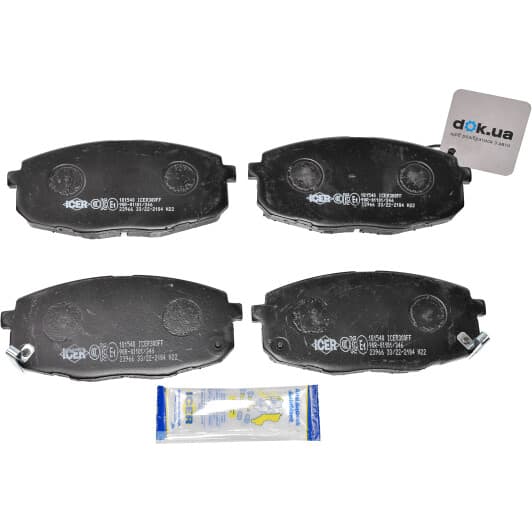 181540 Icer Гальмівні колодки
