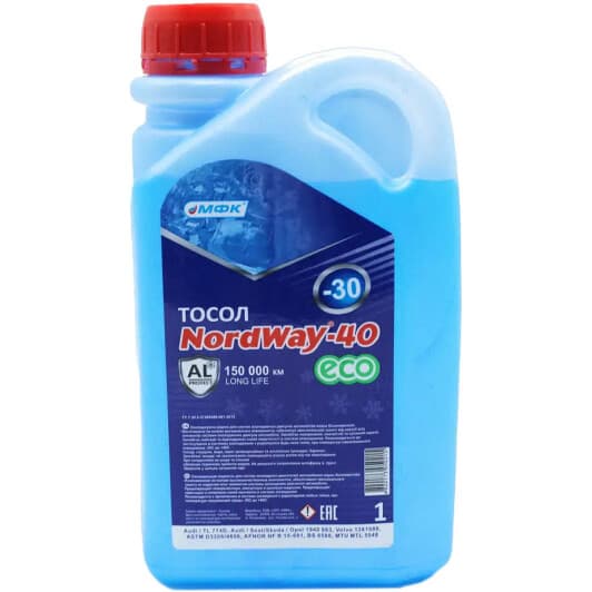 МФК NordWay -40 Eco синий -30 °C готовый антифриз