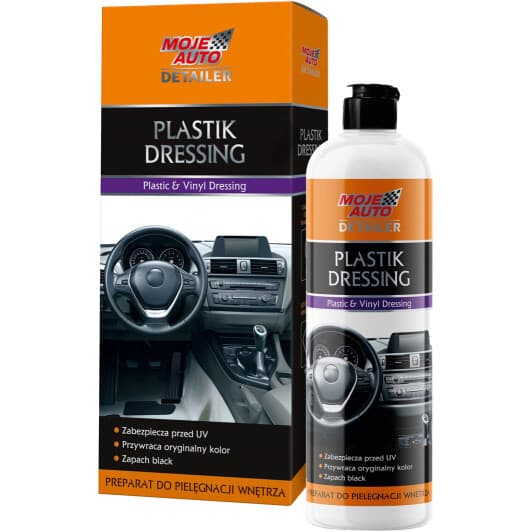 Очиститель салона Moje Auto Plastic and Vinyl Dressing 500 мл