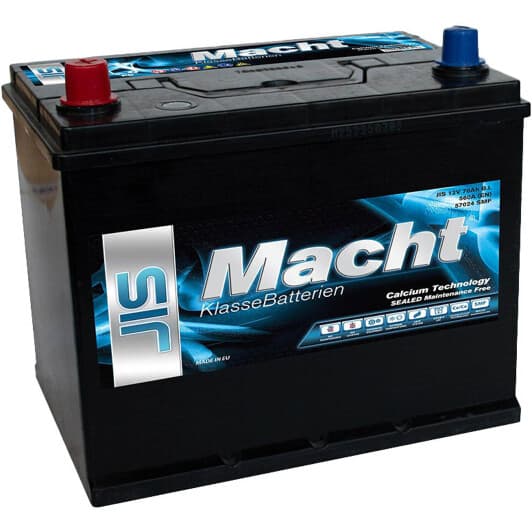 Акумулятор Macht 6 CT-70-L JIS 25641