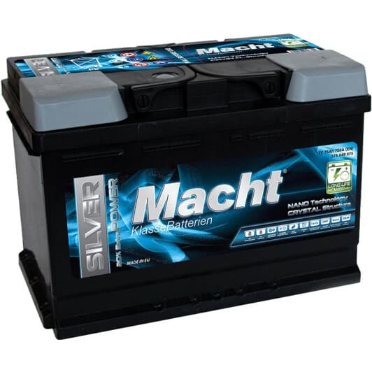 Аккумулятор Macht 6 CT-65-R Silver 25874