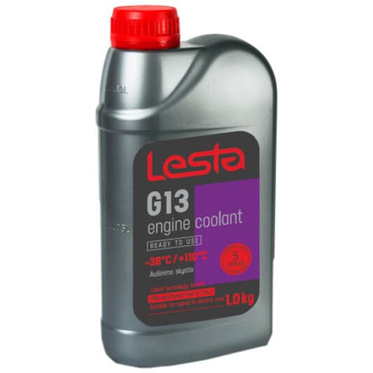 LESTA G13 фіалковий -38 °C, 1 л готовий антифриз