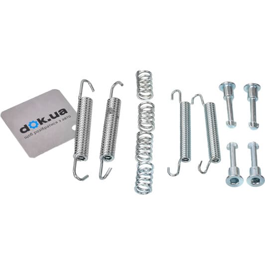 B160185 Denckermann Монтажный комплект барабанных тормозных колодок