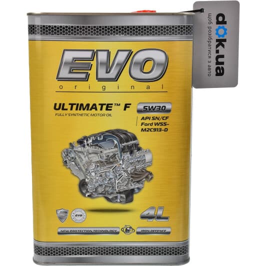EVO Ultimate F 5W-30 (4 л) моторное масло