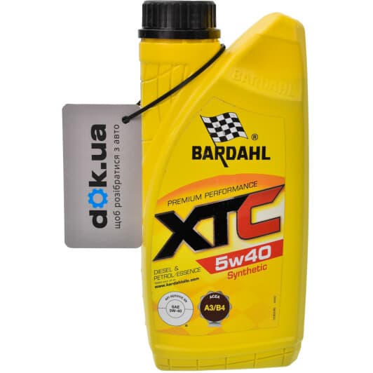 Bardahl XTC 5W-40 (1 л) моторное масло