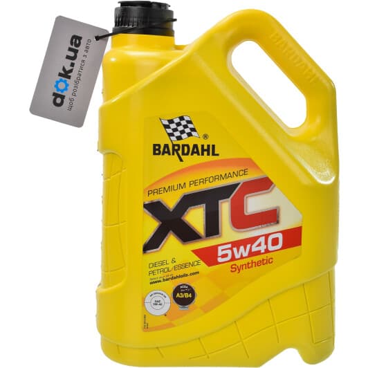 Bardahl XTC 5W-40 (5 л) моторна олива