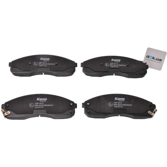 KBP-4012 Kavo Parts Тормозные колодки