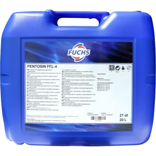 Fuchs Pentosin FFL-4 (20 л) трансмиссионное масло