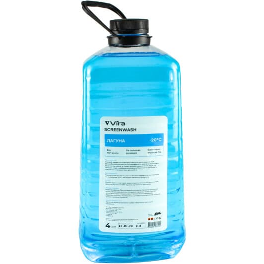 Омивач скла VIRA Screenwash зимовий -20 °С лагуна (4 л)
