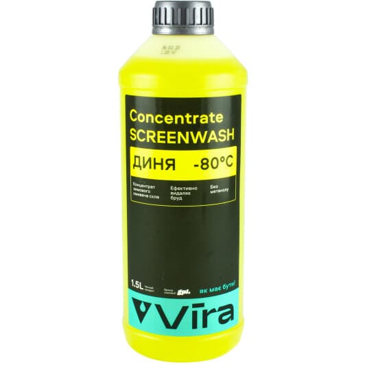 Концентрат омивача VIRA зимовий -80 °С диня (1.5 л)