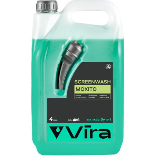 Омыватель стекла VIRA Screenwash летний мохито (4 л)