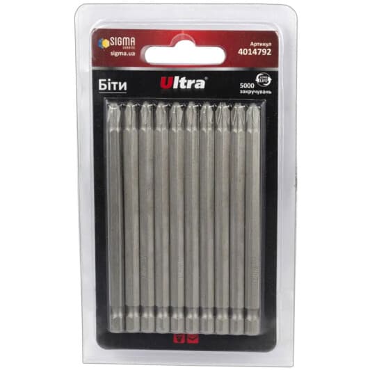 Набор бит Ultra 4014792 10 шт.