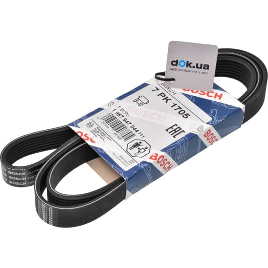 1 987 947 044 Bosch Поліклиновий ремінь