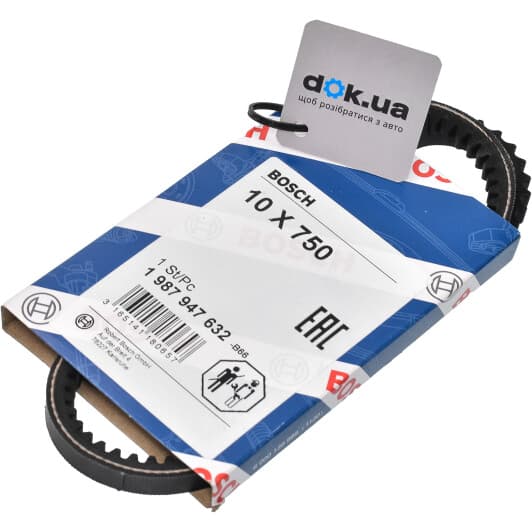 1 987 947 632 Bosch Клиновий ремінь