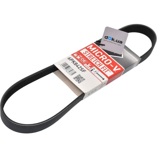 6PK842SF Gates Поліклиновий ремінь