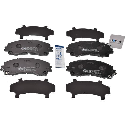 182202 Icer Тормозные колодки