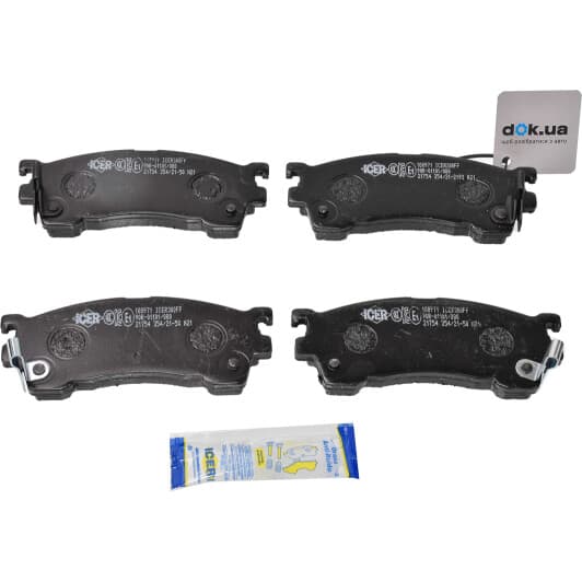 180971 Icer Гальмівні колодки