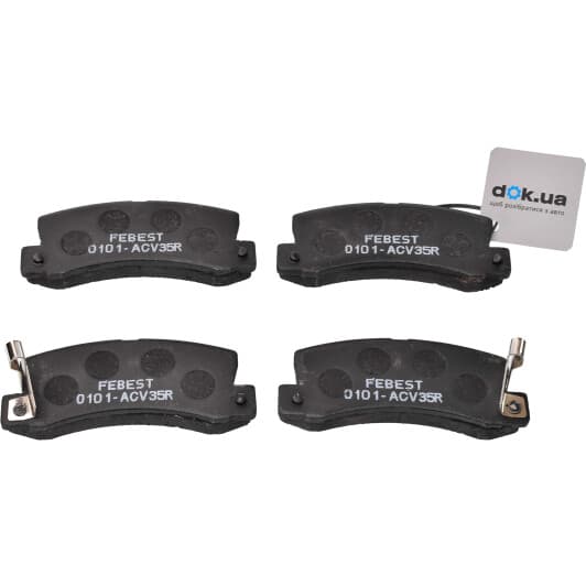 0101ACV35R Febest Тормозные колодки