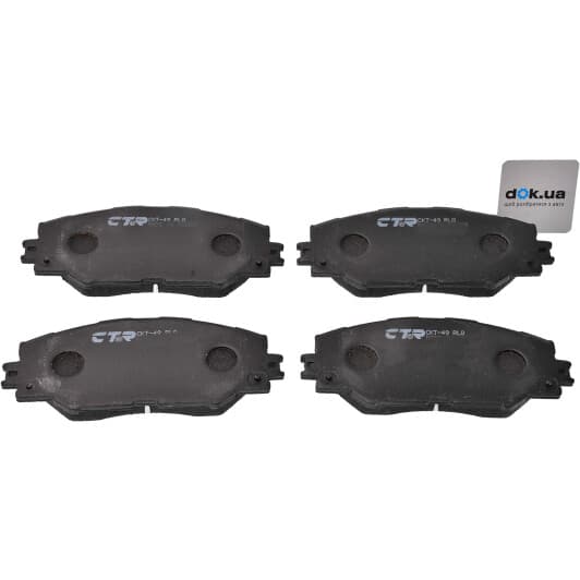 CKT49 CTR Тормозные колодки