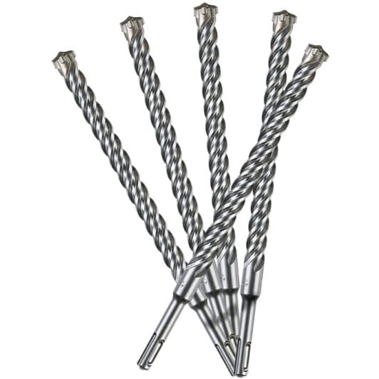 Набор буров Milwaukee MX4 4932352048 спиральных по кирпичу и бетону 10 мм 10 шт.