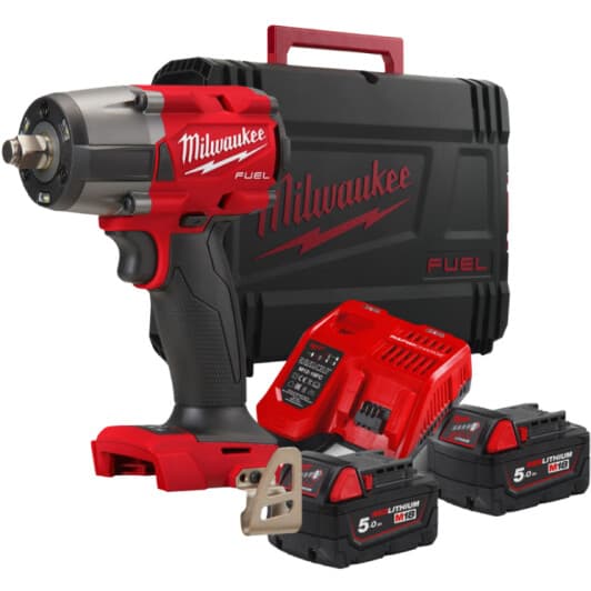 Гайкокрут акумуляторний Milwaukee M18 FUEL FMTIW2F12-502X (2 акумулятори + ЗП + чохол)