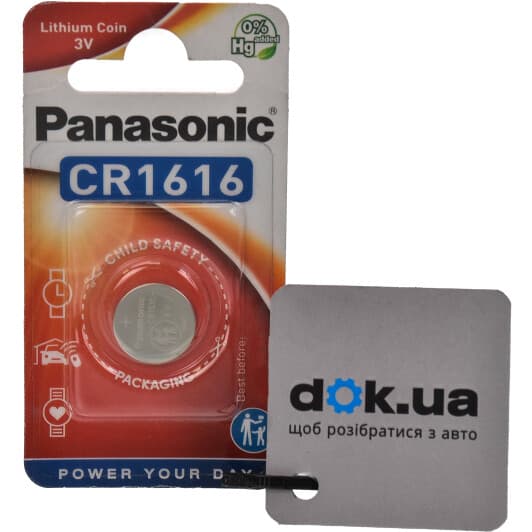 Батарейка Panasonic CR1616BL1 CR1616 3 V 1 шт