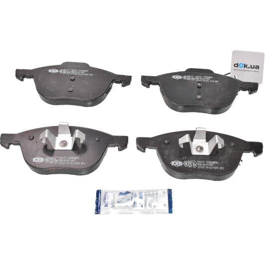181617 Icer Тормозные колодки
