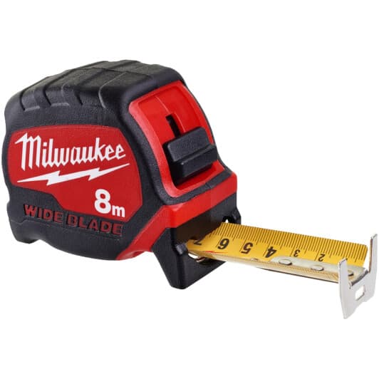 Рулетка Milwaukee Wide Blade 4932471816 8 м