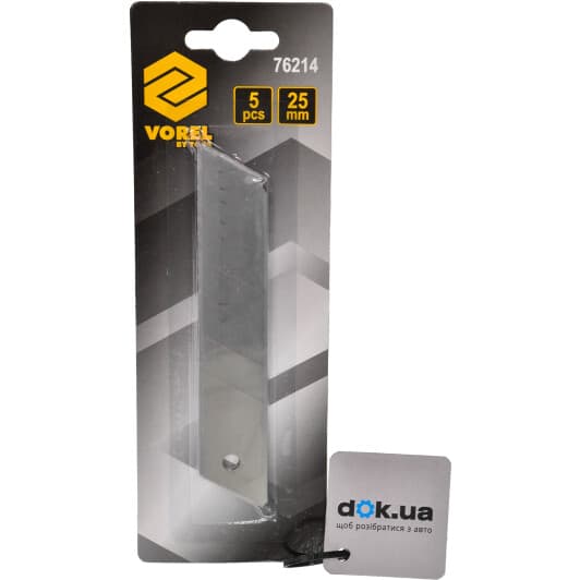 Набір лез Vorel 76214 сегментоване лезо 5 шт.