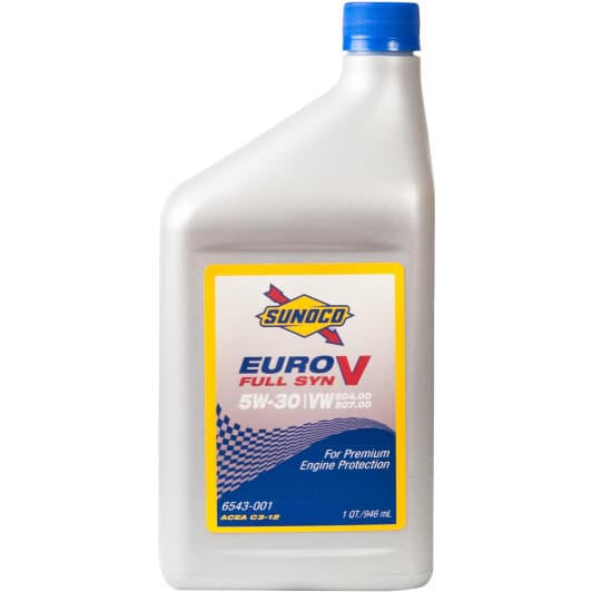 Sunoco Ultra Euro Syn V 5W-30 (0.946 л) моторна олива