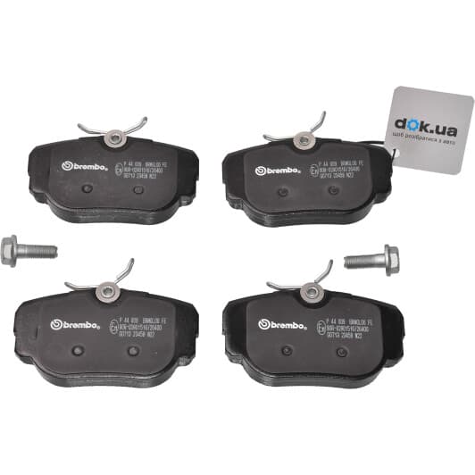 P 44 009 Brembo Тормозные колодки