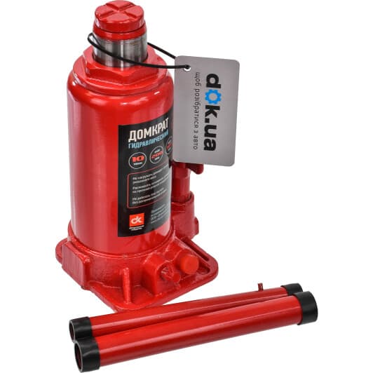 Домкрат Дорожная Карта пляшковий гідравлічний 10 т jns10