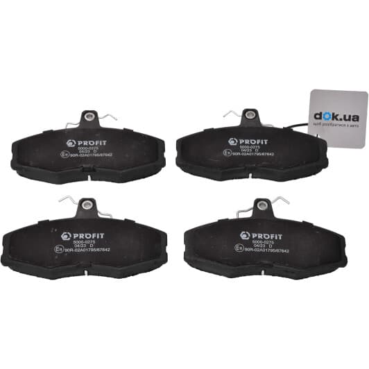 5000-0275 Profit Гальмівні колодки для Ford Sierra