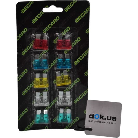 Набор предохранителей DECARO DECFUSEKIT01 FT midi (normal) 10 шт.