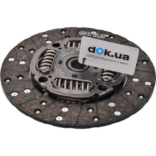 325 0272 10 LuK Диск сцепления
