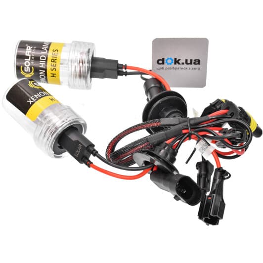 Автолампа Solar Xenon HID HB4 P22d 35 W прозрачная 9660