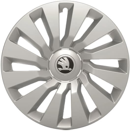 Колпак на колесо VAG Skoda цвет серебристый R16